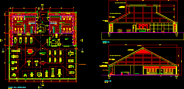 Gym - Musculature Academy DWG Section for AutoCAD • Designs CAD