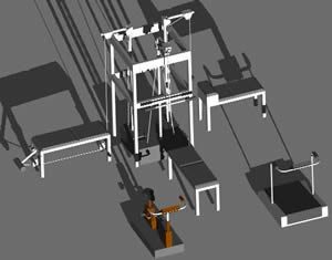Gym Apparatus 3D DWG Model for AutoCAD