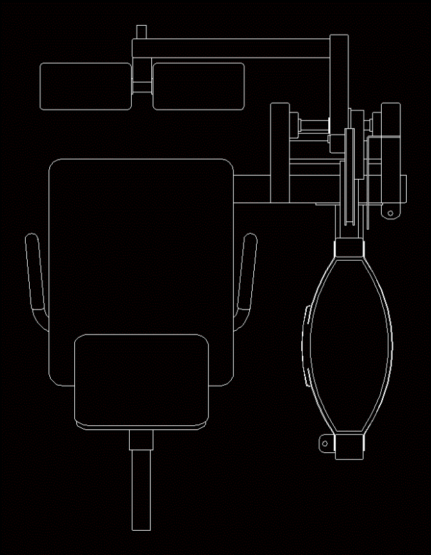 Gym DWG Block for AutoCAD