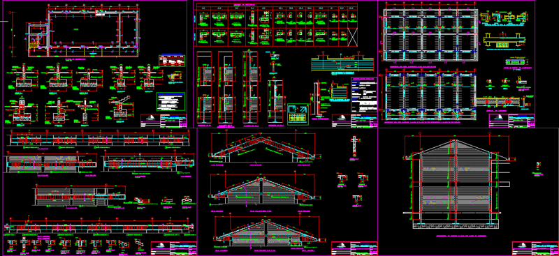 Gym DWG Block for AutoCAD