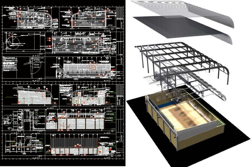 Gym DWG Detail for AutoCAD