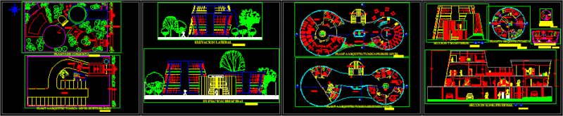 Gym DWG Full Project for AutoCAD