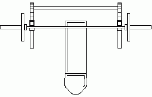 Gym Equipment DWG Block for AutoCAD