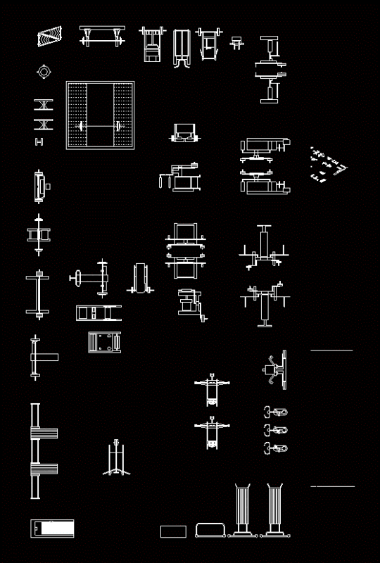 Gym Equipment DWG Block for AutoCAD