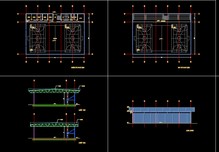 Gym Floor Plan DWG Block for AutoCAD • Designs CAD