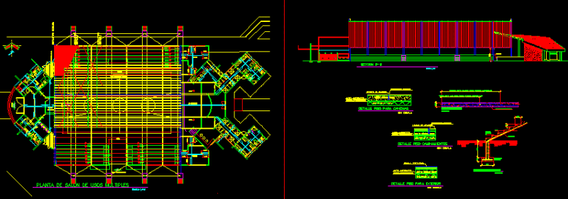 Gym Project DWG Full Project for AutoCAD