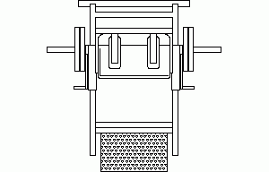 Gyms Equipment DWG Block for AutoCAD