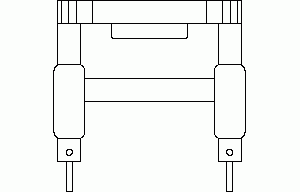 Gyms Equipment DWG Block for AutoCAD