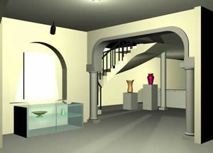 Hall 3D MAX Model for 3D Studio Max