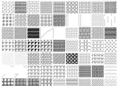 Hatch 2D PAT Block • Designs CAD