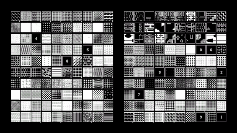 Hatch DWG Block for AutoCAD