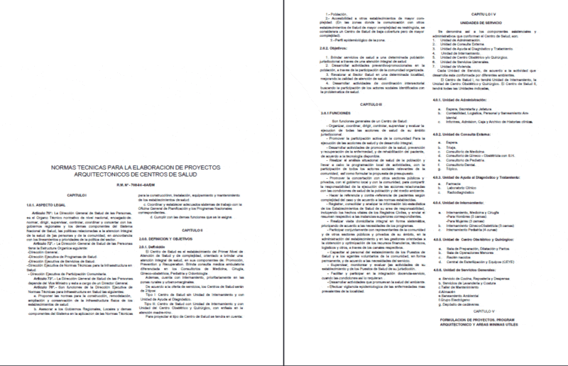 Health Centers Building Standards PDF Full Project (Document)