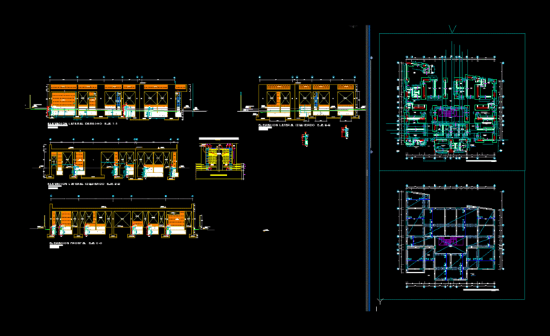 Health Centre – Structures DWG Detail for AutoCAD