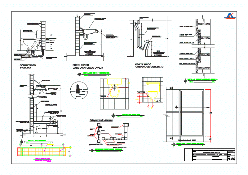 Health Details DWG Detail for AutoCAD
