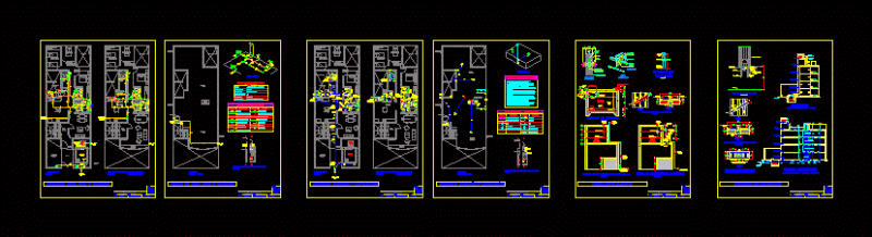 Health Multifamily DWG Block for AutoCAD