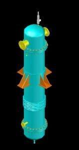 Heat Exchanger DWG Block for AutoCAD