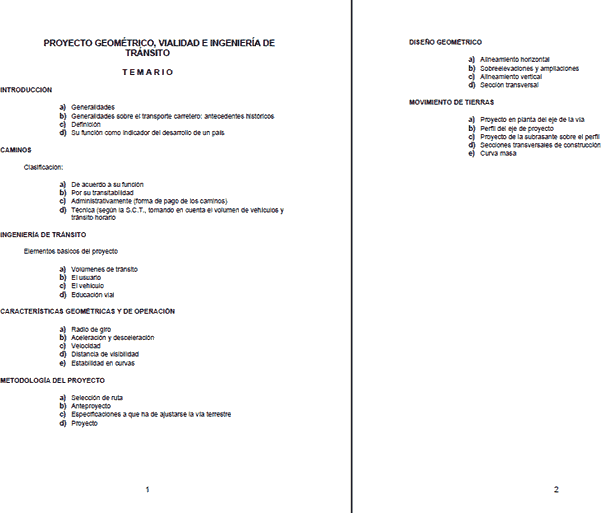 Highway Geometric Project PDF Full Project (Document)