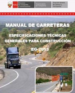 Peruvian Highway General Technical Specifications Manual EG-2013