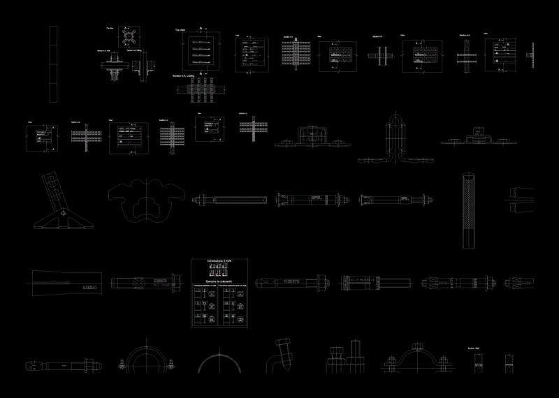Hilti Anchors DWG Block for AutoCAD