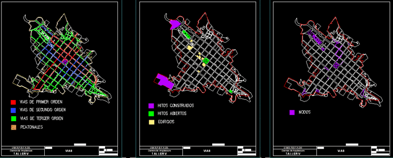 Historic Center DWG Plan for AutoCAD