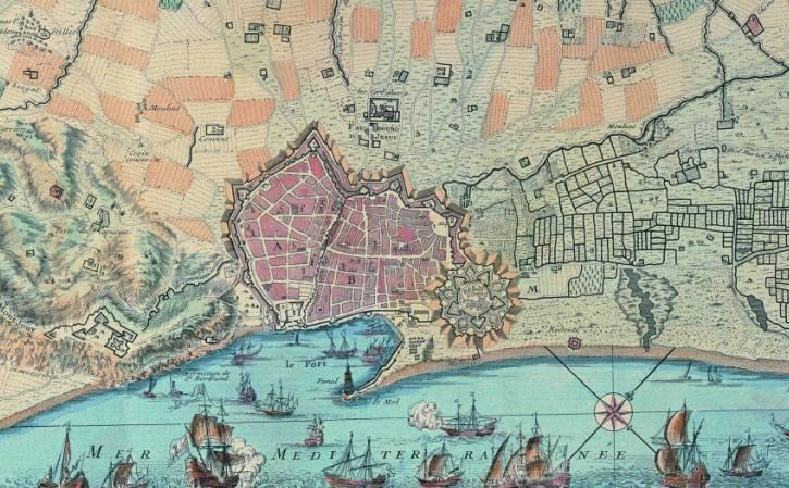 Historical Maps Barcelona 2D BMP Graphics Graphics