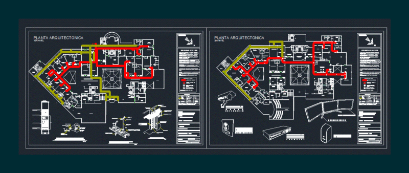 Home Automation In Offices DWG Detail for AutoCAD