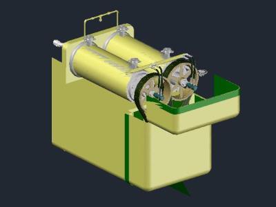 Homogenizer To Manufacture Margarines DWG Block for AutoCAD