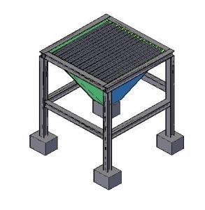 Hopper Metalica DWG Block for AutoCAD
