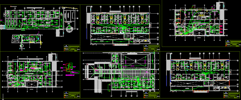Hospital Electrical Project DWG Full Project for AutoCAD