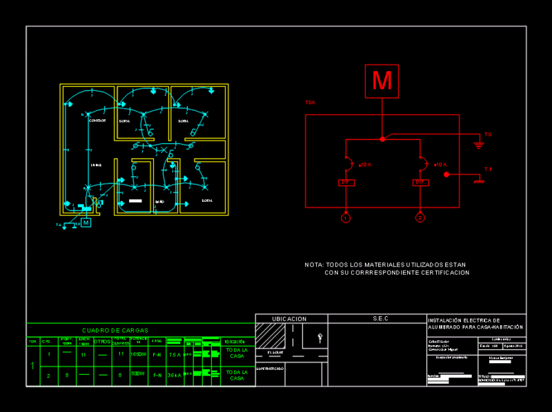 House – Room DWG Block for AutoCAD