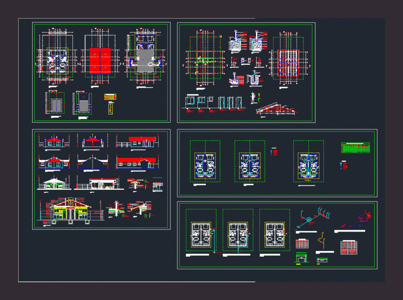 House Covintec DWG Detail for AutoCAD