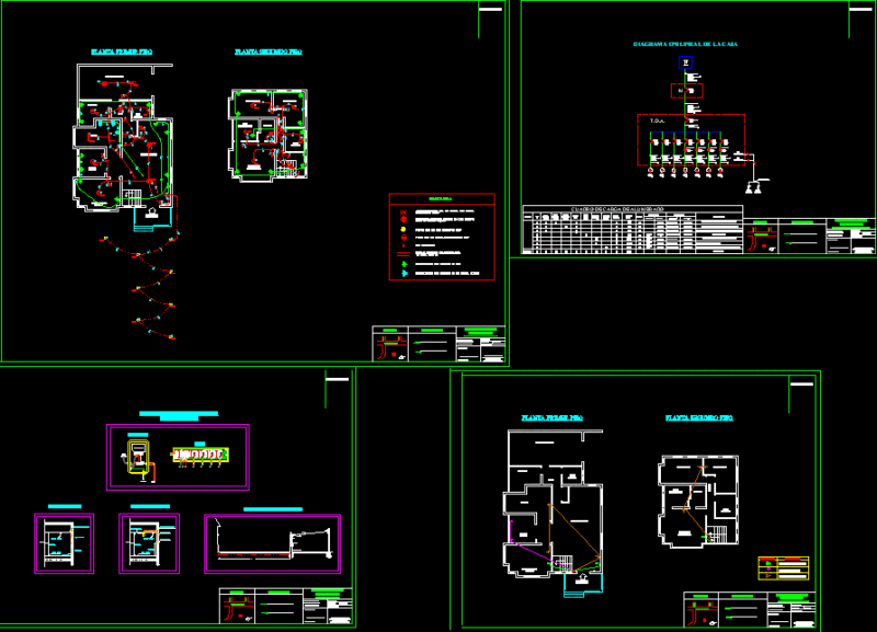 Housing – Electric Project DWG Full Project for AutoCAD