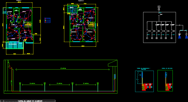 Housing – Electric Project DWG Full Project for AutoCAD
