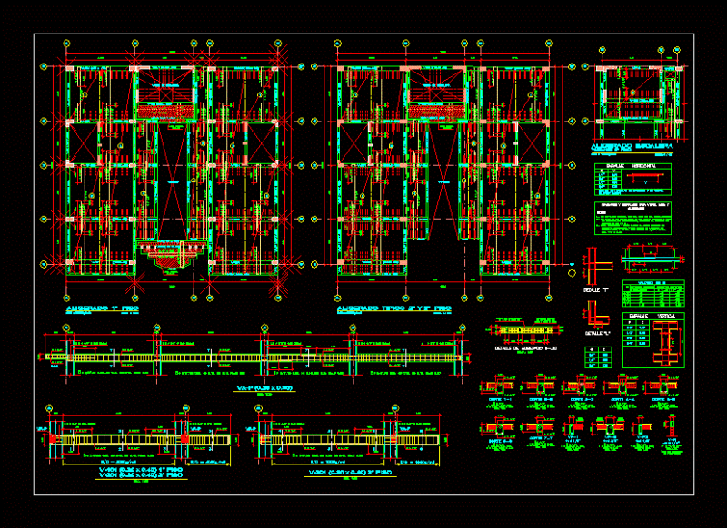 Housing Lightened DWG Detail for AutoCAD