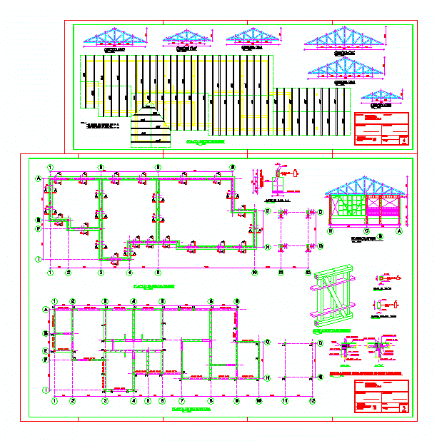 Housing Plan Details DWG Plan for AutoCAD • Designs CAD