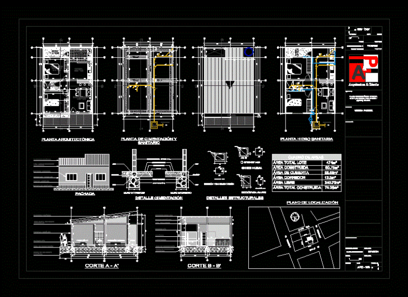 Housing Unfamiliar DWG Section for AutoCAD