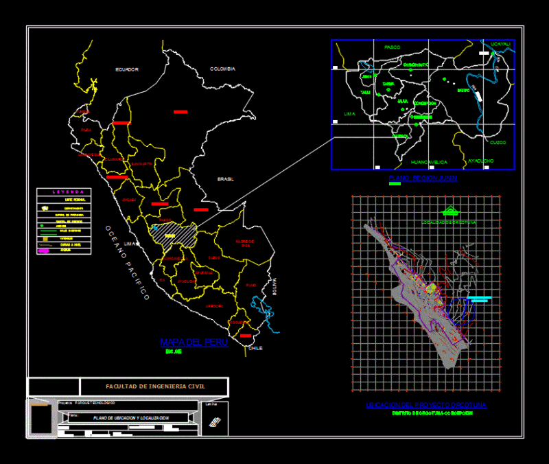 Huancayo DWG Block for AutoCAD