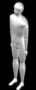 Humano 3D DWG Model for AutoCAD