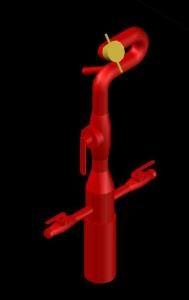 Hydrant 3D DWG Model for AutoCAD