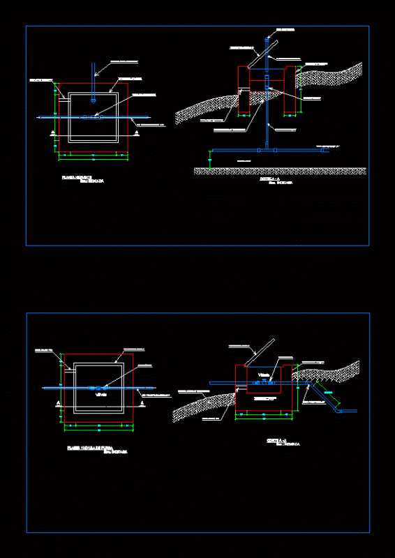 Hydrant Box DWG Detail for AutoCAD