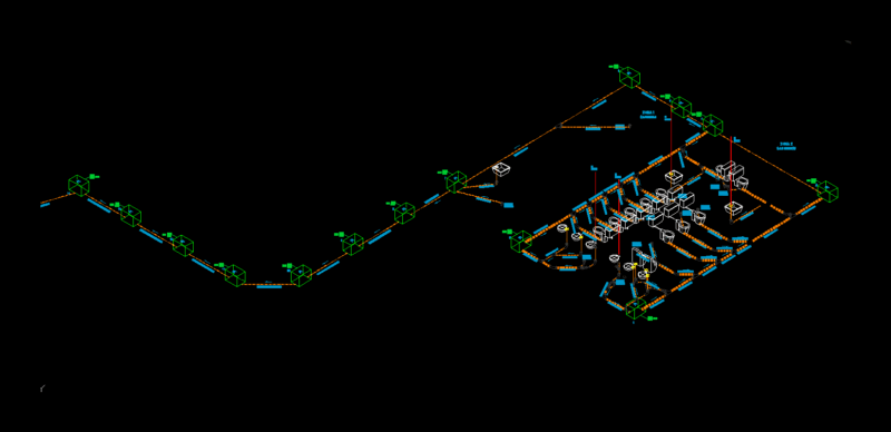 Hydraulic DWG Detail for AutoCAD