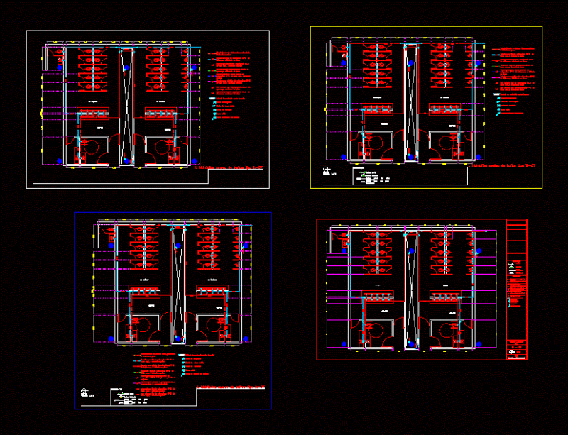 Hydraulic Installation DWG Block for AutoCAD