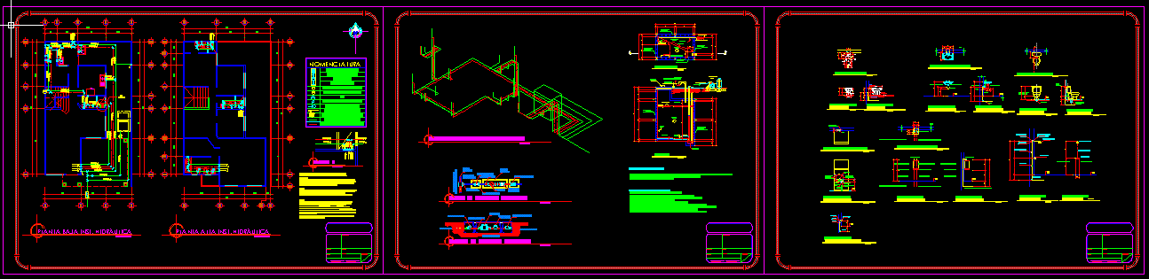 Hydraulic Installation DWG Block for AutoCAD • Designs CAD