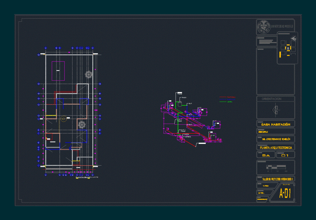 Hydraulic Isometric DWG Detail for AutoCAD
