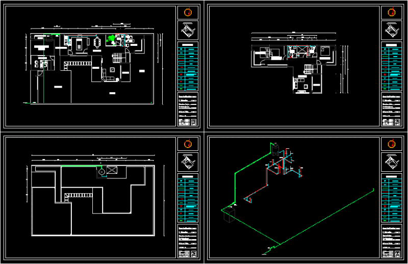 Hydraulics Bedroom House DWG Block for AutoCAD
