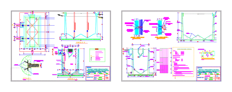 Imhoff Tank DWG Block for AutoCAD