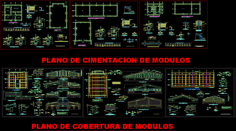 Improving Educational Institution – Structure DWG Block for AutoCAD