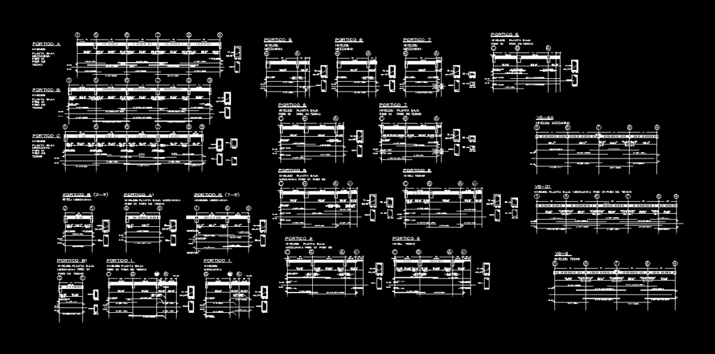 Industrial Building DWG Block for AutoCAD