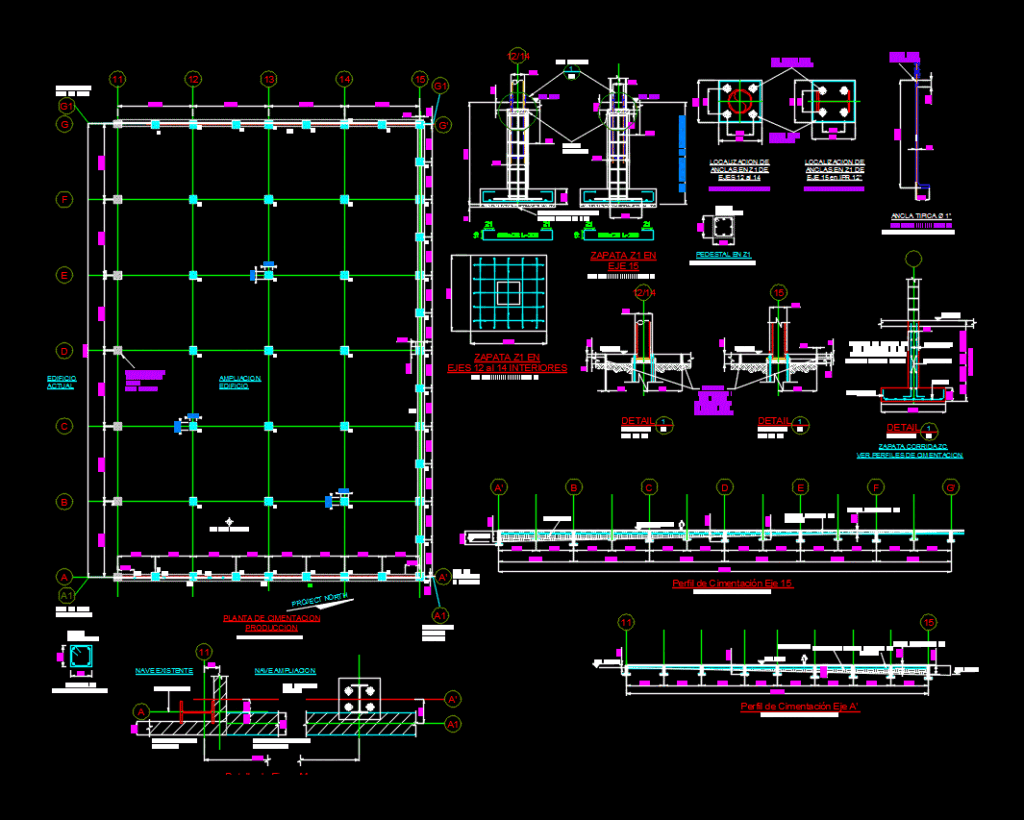 Industrial DWG Detail for AutoCAD