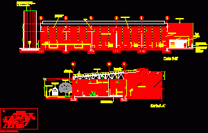 Industrial Nave DWG Full Project for AutoCAD